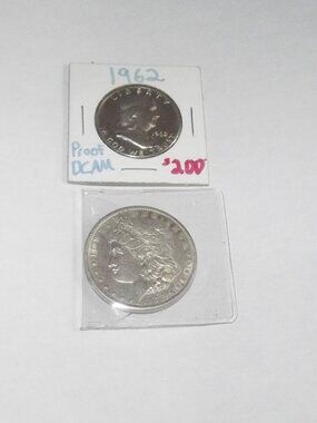 2 Older High Grade Silver Coins